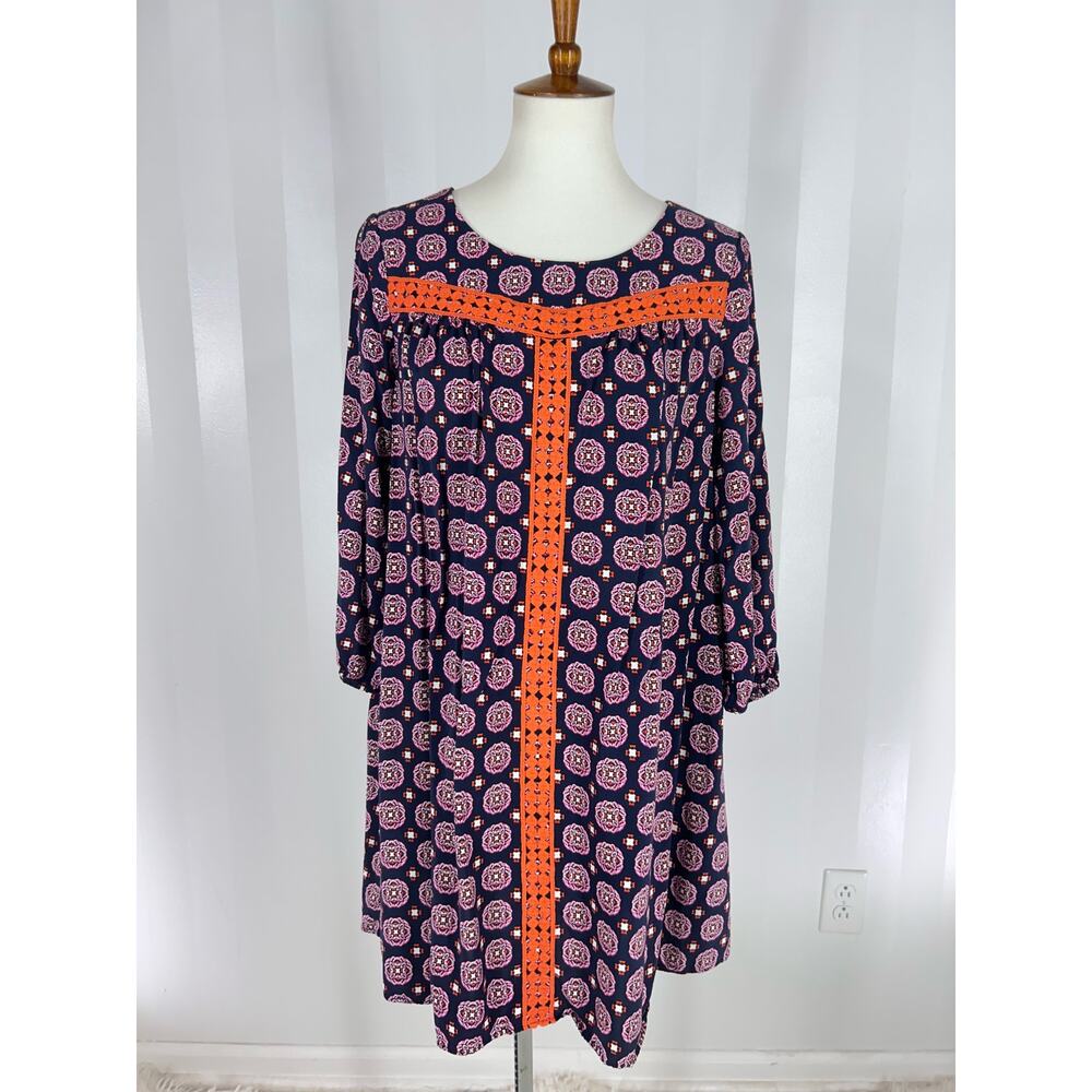 CROWN & IVY Women’s Multicolor Tunic Sz M